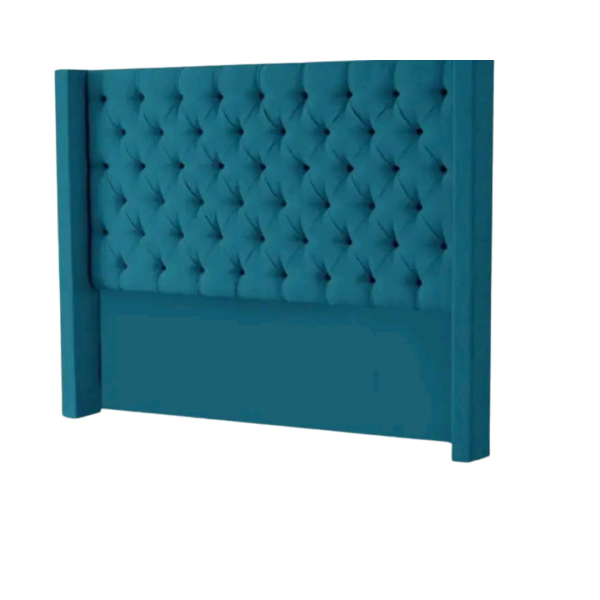 Velvet Upholstered Headboard (Double)